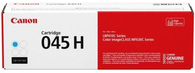 Toner Canon CRG045HC, Cyan, capacitate 2800 pagini, pentru seriile LBP61x