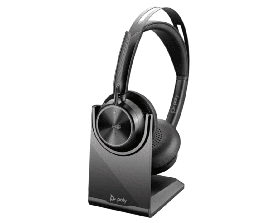 Casti Head-band HP Voyager Focus 2, Wireless, noise-canceling, Negru - 2