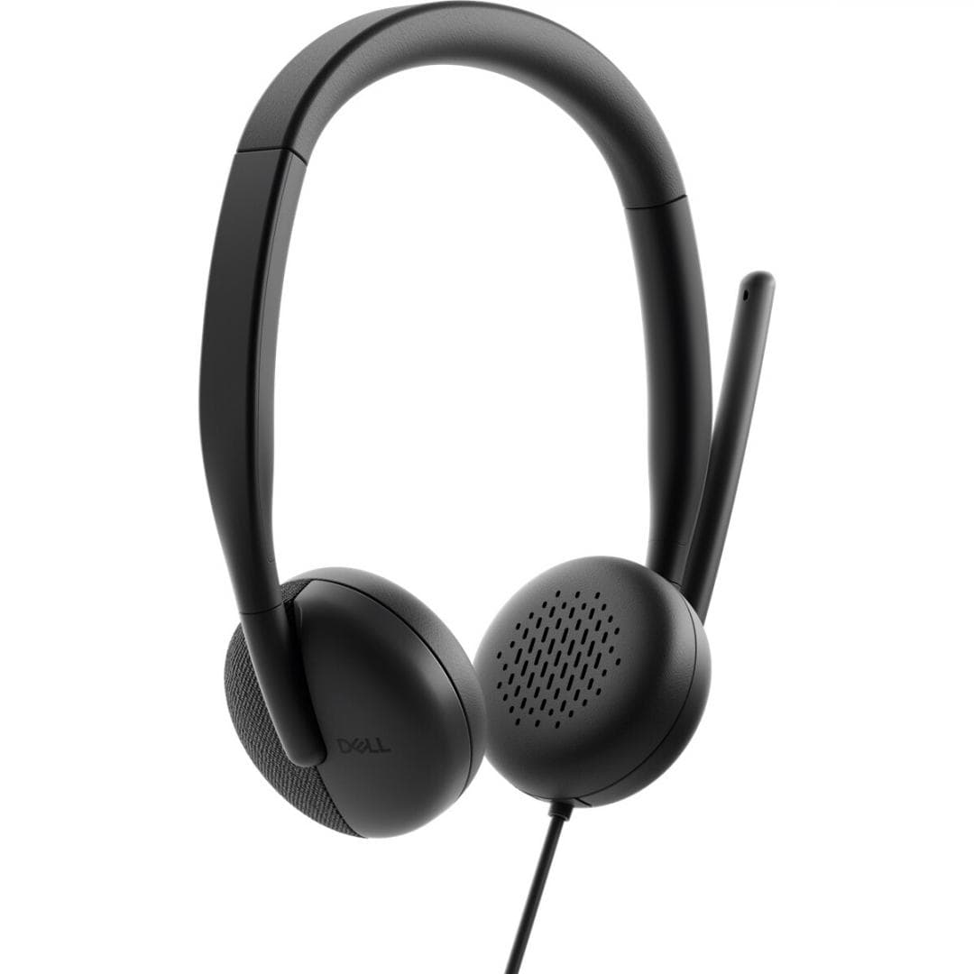 Casti Head-band DELL WH3024, Cu fir, Negru - 2