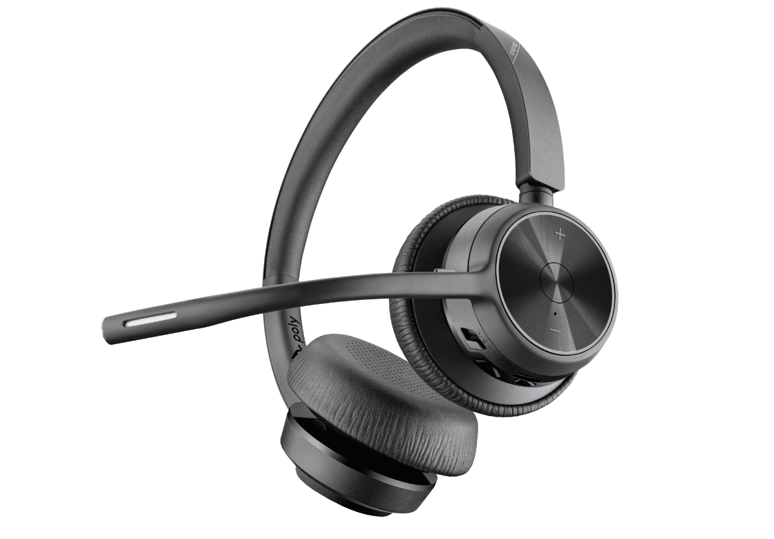 Casti Head-band Poly Voyager 4320, Fara Fir, Negru - 2