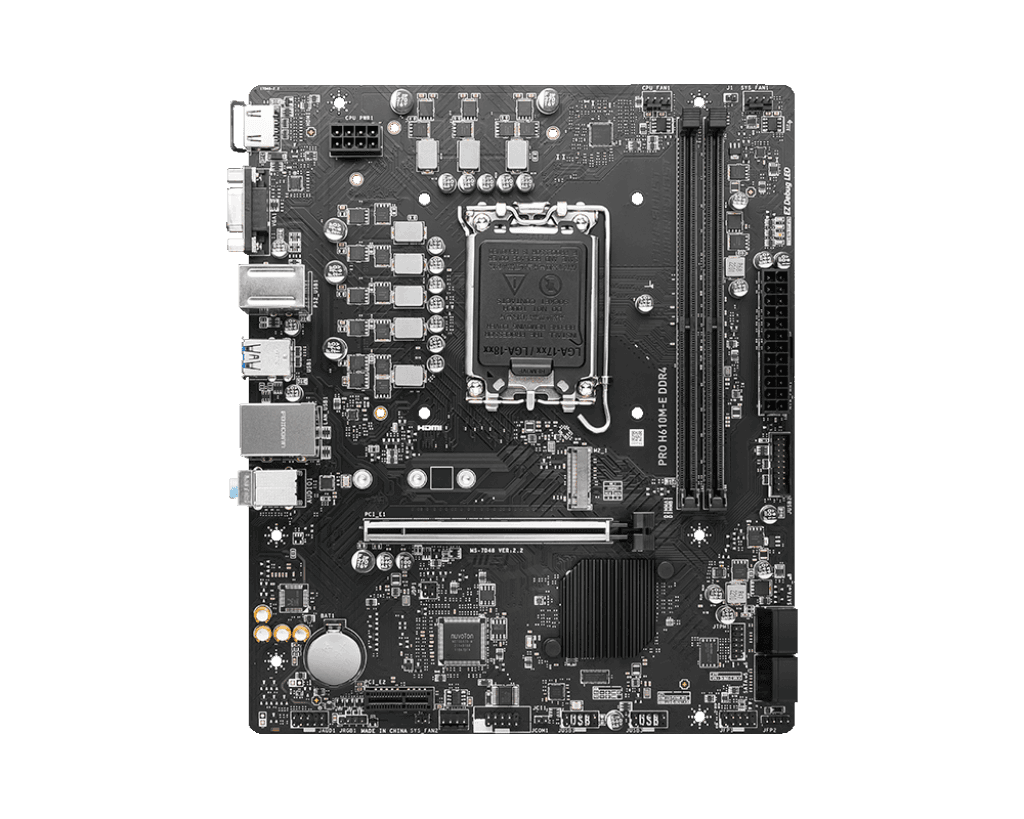 Placa de baza MSI PRO H610M-E, LGA 1700, DDR5, Micro-ATX - 2