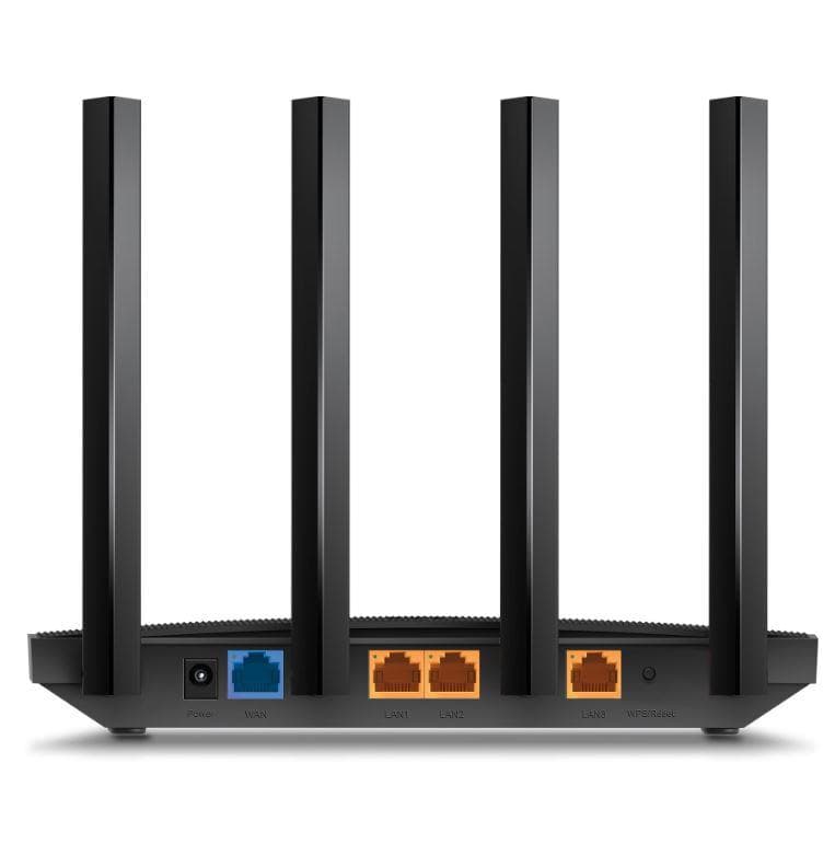 TP-LINK Wireless Router AX1500 WI-FI6, DUAL-BAND, ARCHER AX12; Standarde wireless: - 3