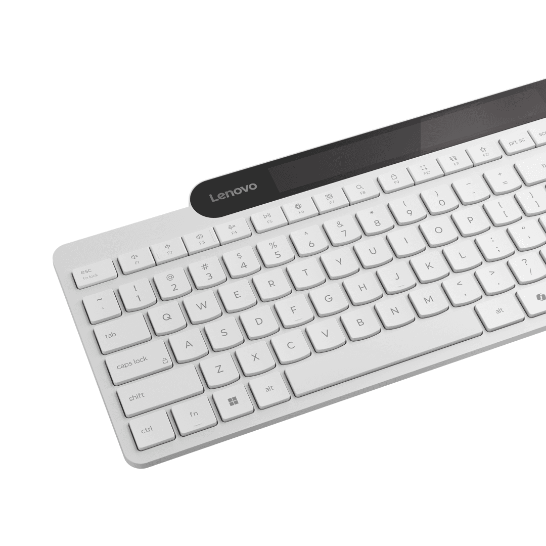 Tastatura Lenovo 800 Self-Charging Bluetooth; reincarcabila cu ajutorul luminii ambientale, - 9