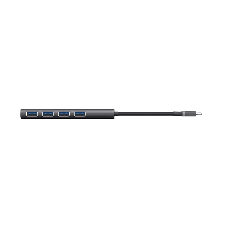 HUB USB Trust Halyx, USB-C la 4 x USB-A 3.2 - 4