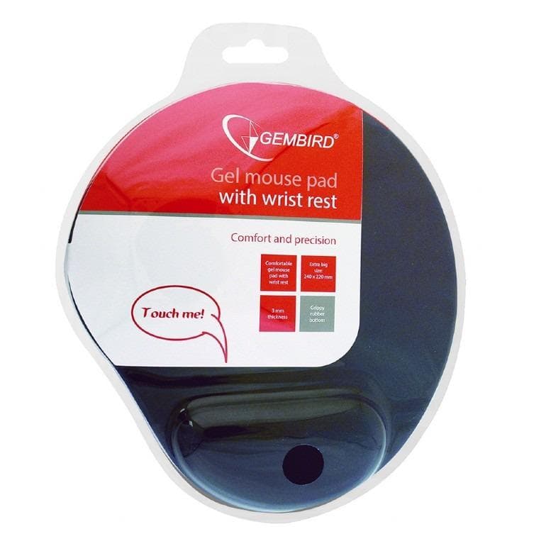 Mousepad Gembird, cauciuc si gel, 240 x 220 x 4mm, - 2
