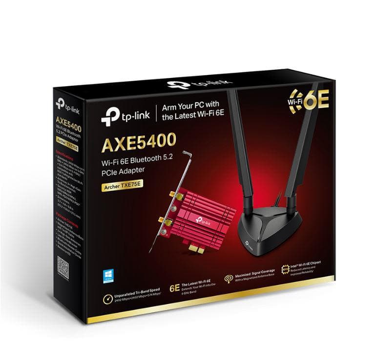 Adaptor wireless TP-Link, ARCHER TXE75E, AX5400, 2 x antene externe - 4