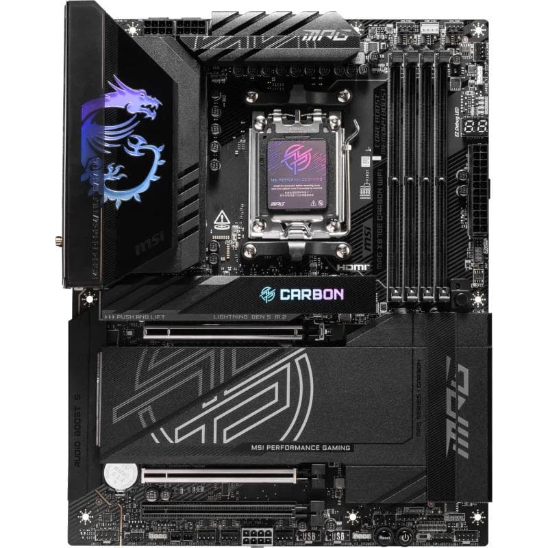 Placa de baza MSI MPG X870E CARBON WIFI, Socket AM5, - 2