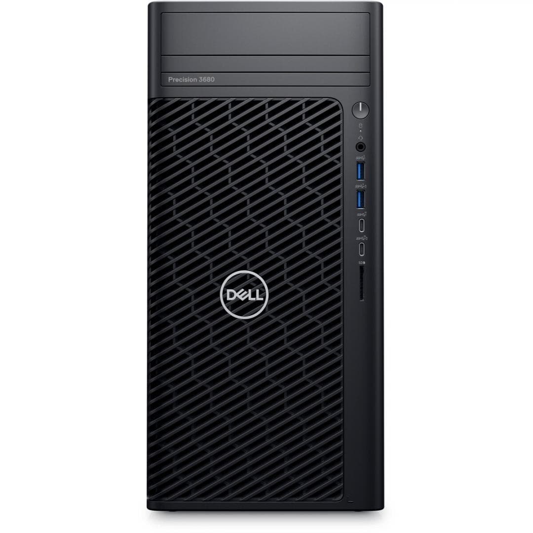 Desktop Workstation Dell Precision 3680 Tower cu procesor Intel Core