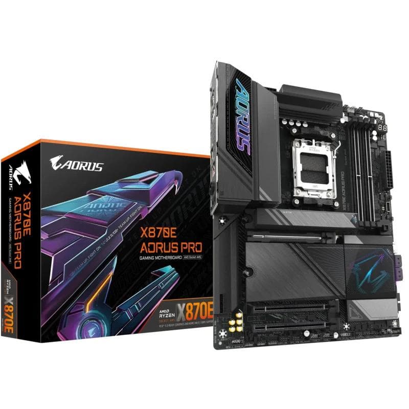 Placa de baza Gigabyte X870E AORUS PRO, Socket AM5, DDR5,