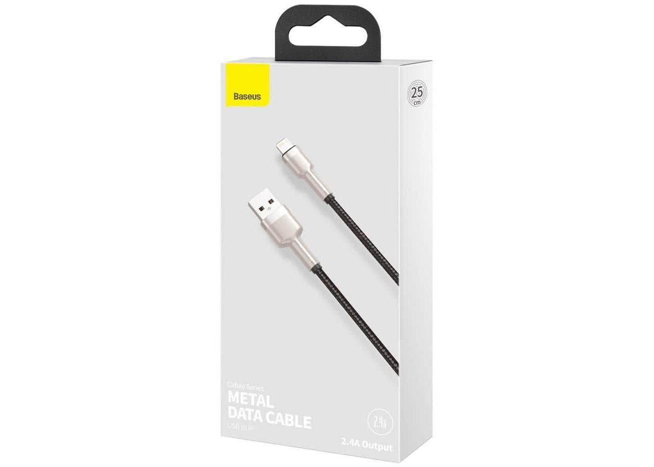Cablu Baseus Cafule USB-Lighting 0.25m - 3