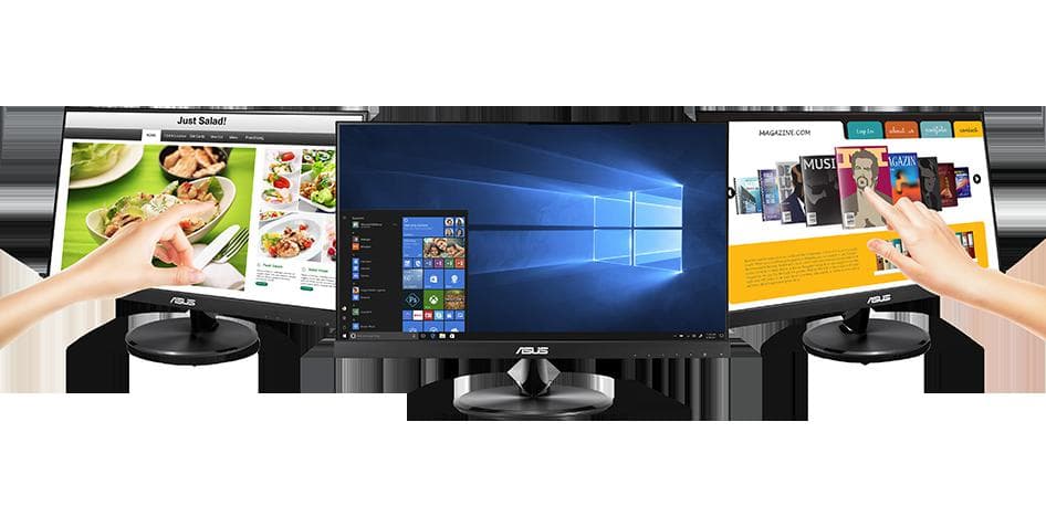 Monitor Asus 21.5" VT229H, Touch: 10pts, Diagonal (inch): 21.5, Diagonal
