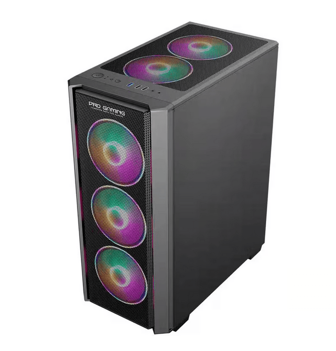 Carcasa PRO GAMING ZED, RGB, Mid Tower, Black - 3