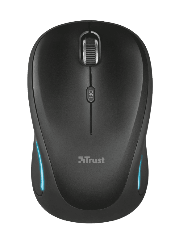 Mouse fara fir Trust Yvi FX Wireless Mouse - negru - 2