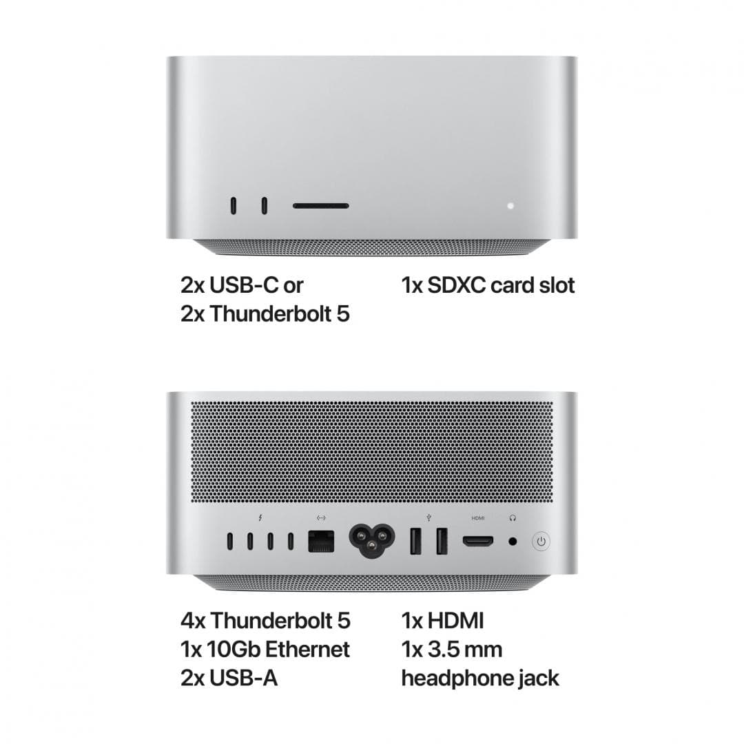 Apple Mac Studio M3 Ultra (CPU 28-core, GPU 60-core, Neural - 3