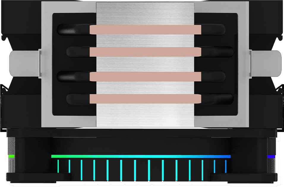 Cooler Procesor AQIRYS URANUS LS ARGB NEGRU - 7