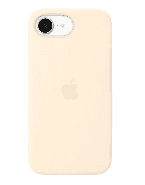 iPhone 17e Silicone Case with MagSafe – Vanilla