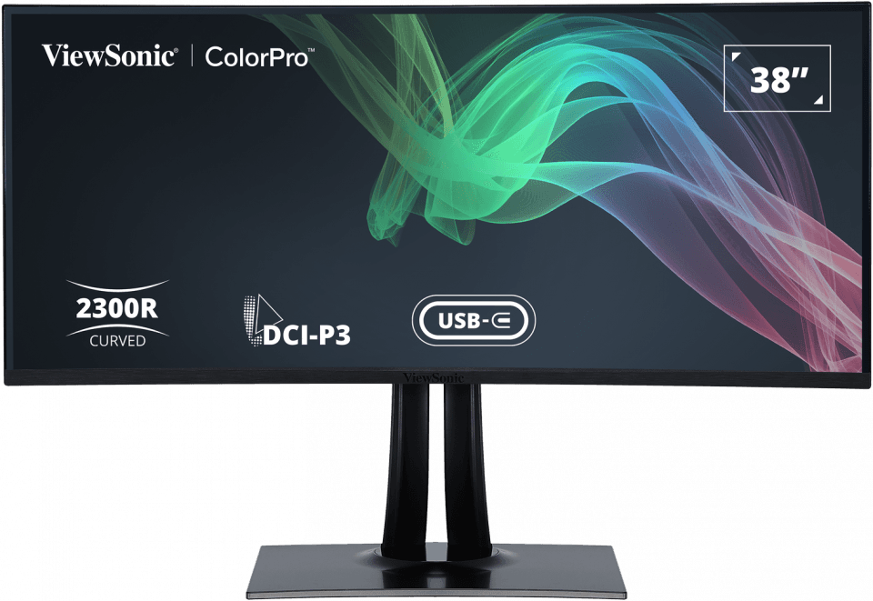 Monitor ViewSonic 38" VP3881A, Curvature: 2300R, Diagonal (inch): 38, Diagonal - 7