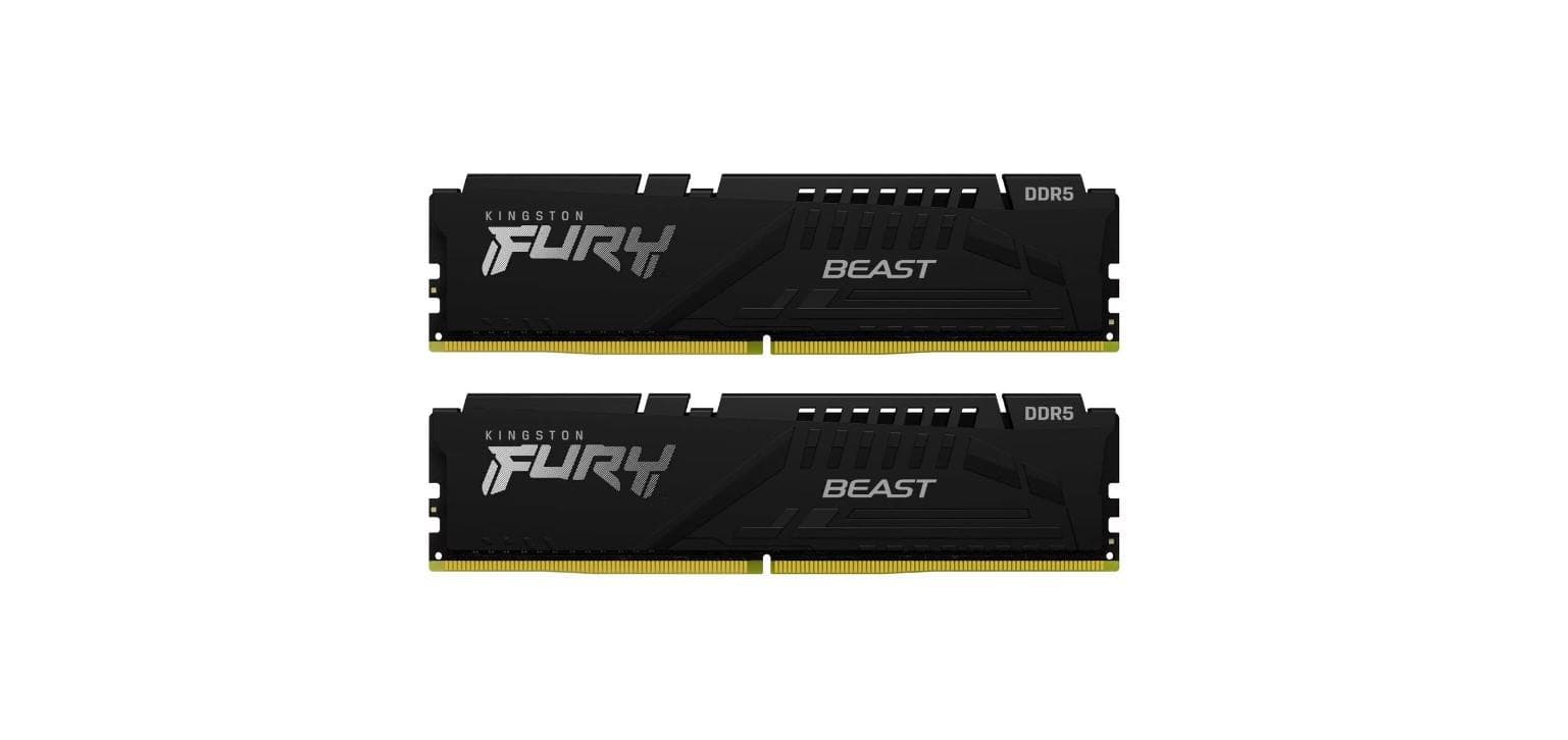 Memorie RAM Kingston FURY Beast, 16GB DDR5, 2x 8 GB,