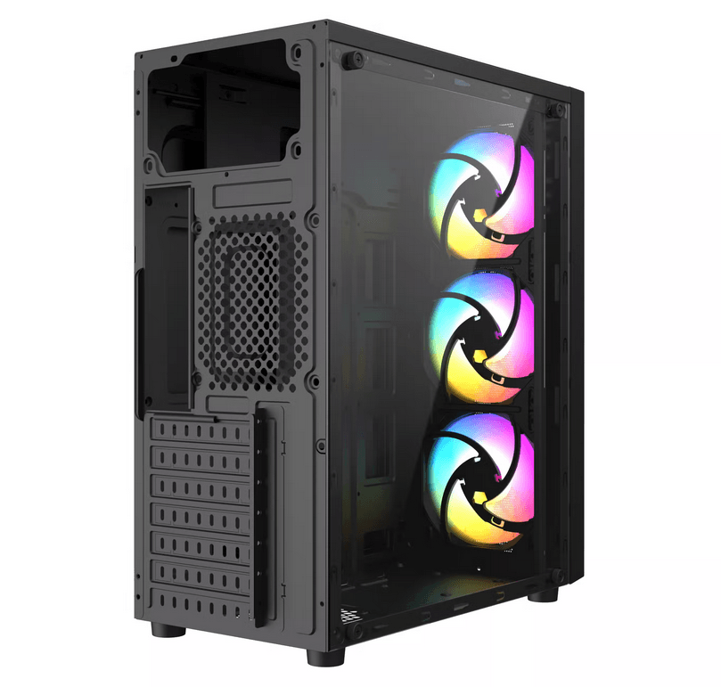 Carcasa PRO GAMING JAX, RGB, Mid Tower, Black - 6