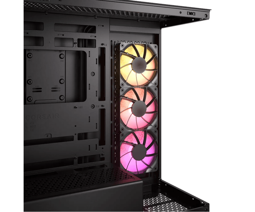 Carcasa CORSAIR 3500X ARGB, Mid Tower, Black - 4