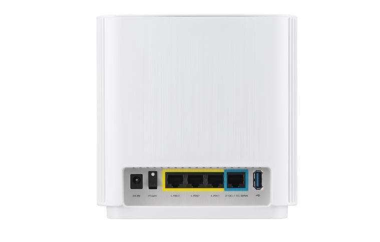 Asus Tri band home Mesh ZENwifi system, XT9, White; 1 - 2