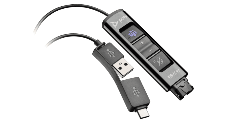 Casti Head-band HP DA85-M USB to QD Adapter TAA, Cu