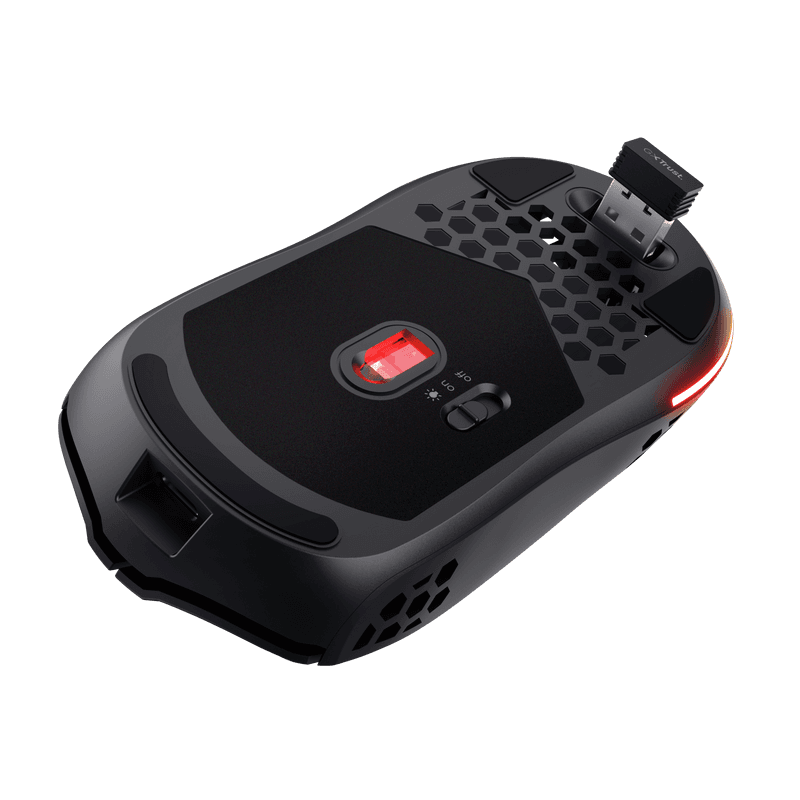 Mouse Trust GXT 929 Helox, wireless, rezolutie maxima 4800 DPI, - 4