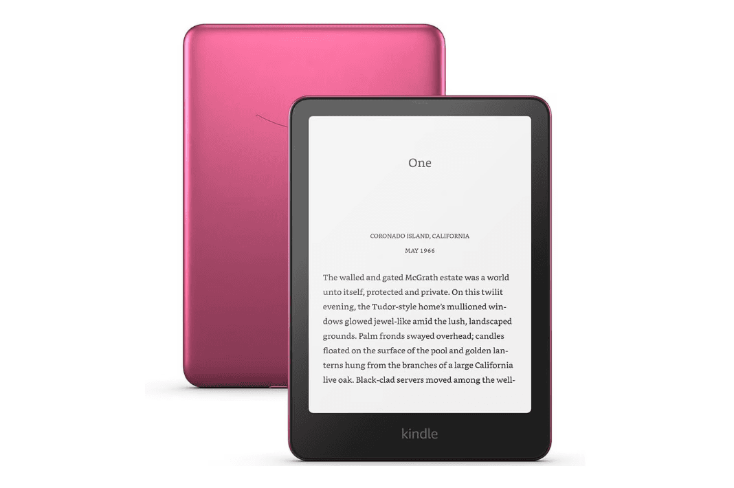Amazon Kindle Paperwhite 32GB Signature Edition - Raspberry