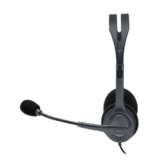 Casti Head-band Logitech H111, Wired, Negru - 3