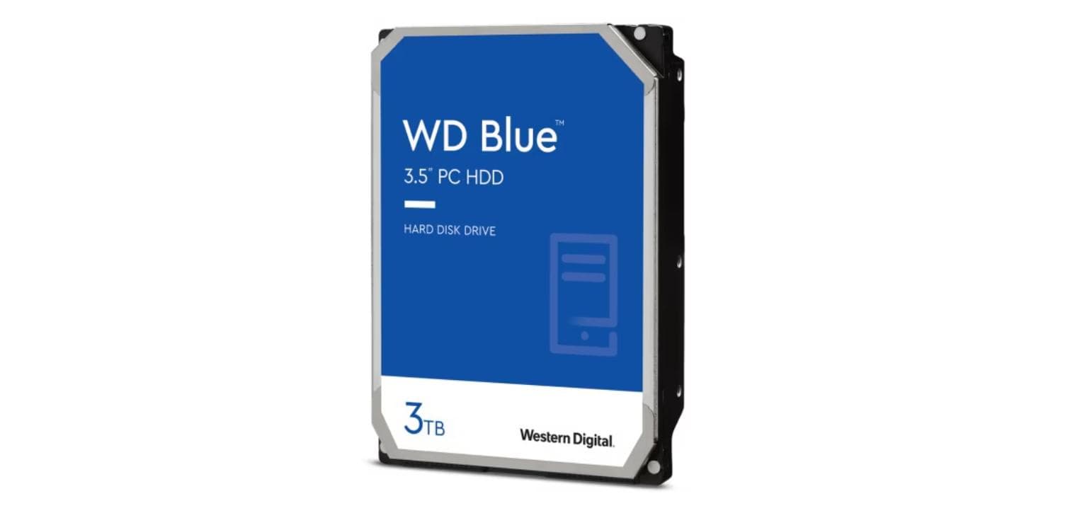 HDD desktop WD Blue, 3 TB, 5400 RPM, 256 MB