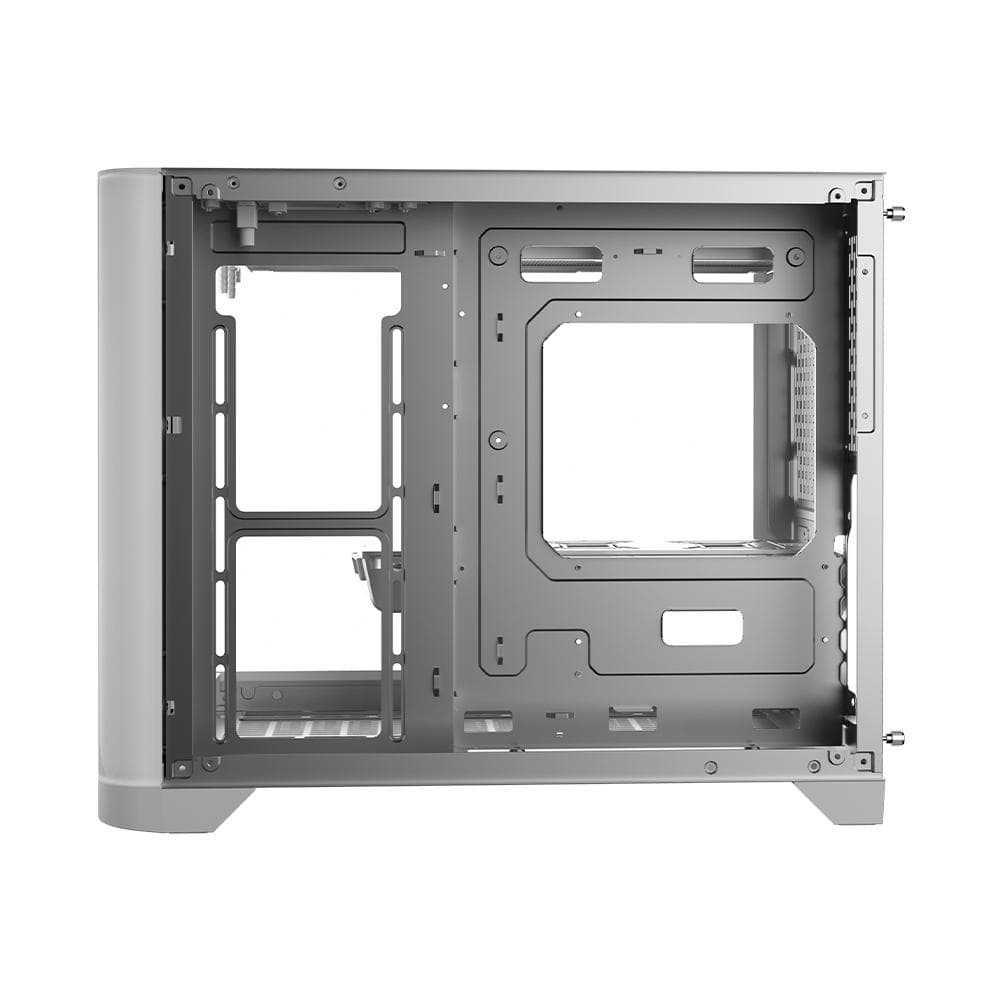 Carcasa 1STPLAYER UV6-WH, RGB, Cube Tower, White - 6
