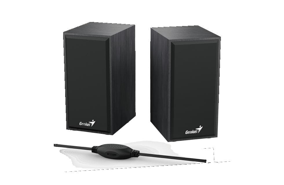 Boxe Genius 2.0 SP-HF180, 6W RMS, USB, Black - 2