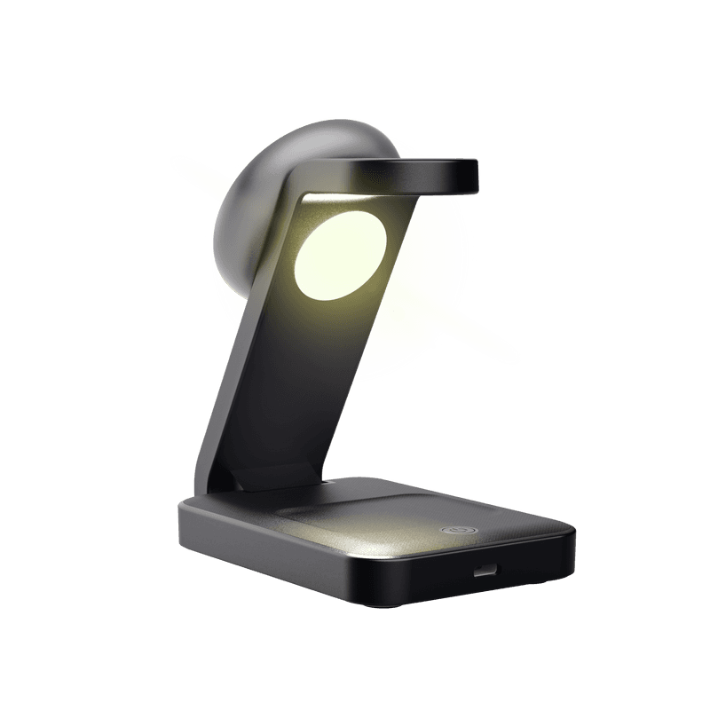 Stand de incarcare 3-in-1 Trust Viro, putere intrare 20W, interfata - 4