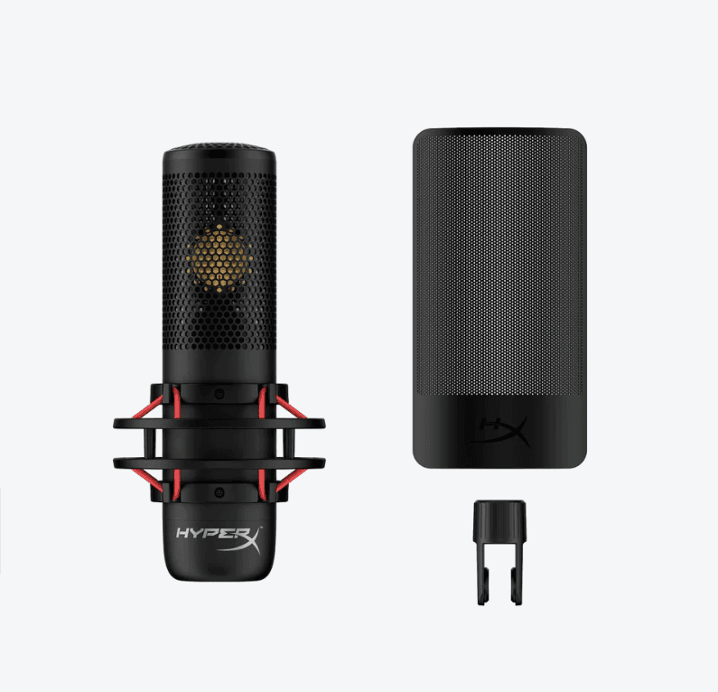 Microfon HP HyperX ProCast, cardioid, USB, Negru - 4