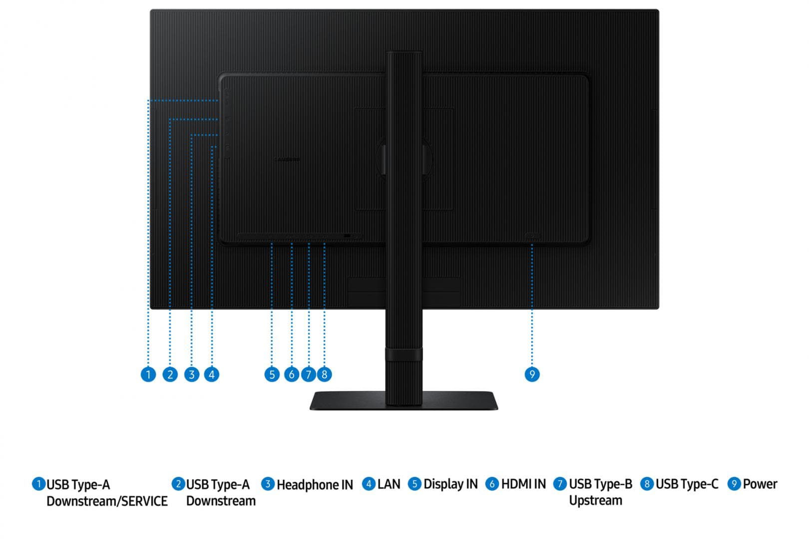 Monitor Samsung 27" LS27D800UAUXEN, Diagonal (inch): 27, Diagonal (cm): 69, - 13