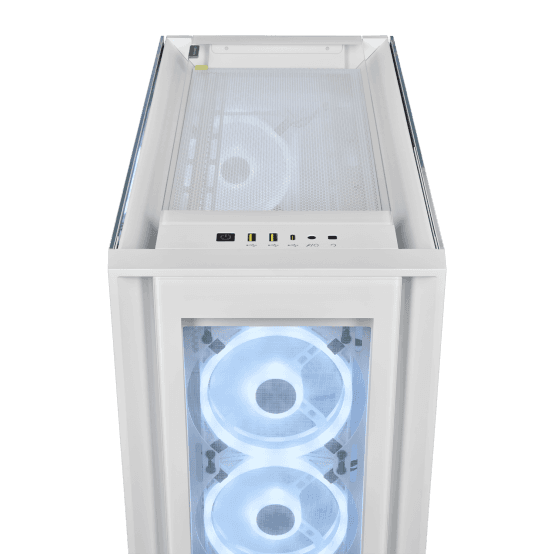 Carcasa Corsair 5000X RGB QL Edition, Mid Tower, White - 3