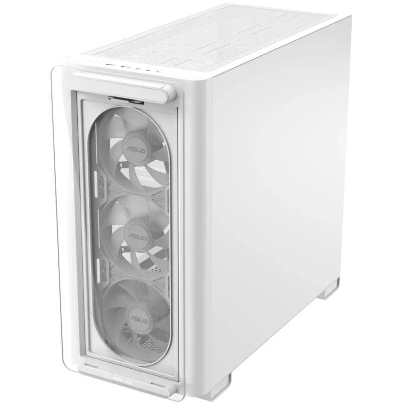 Carcasa ASUS A23 PLUS TG ARGB, Mid Tower, White - 11