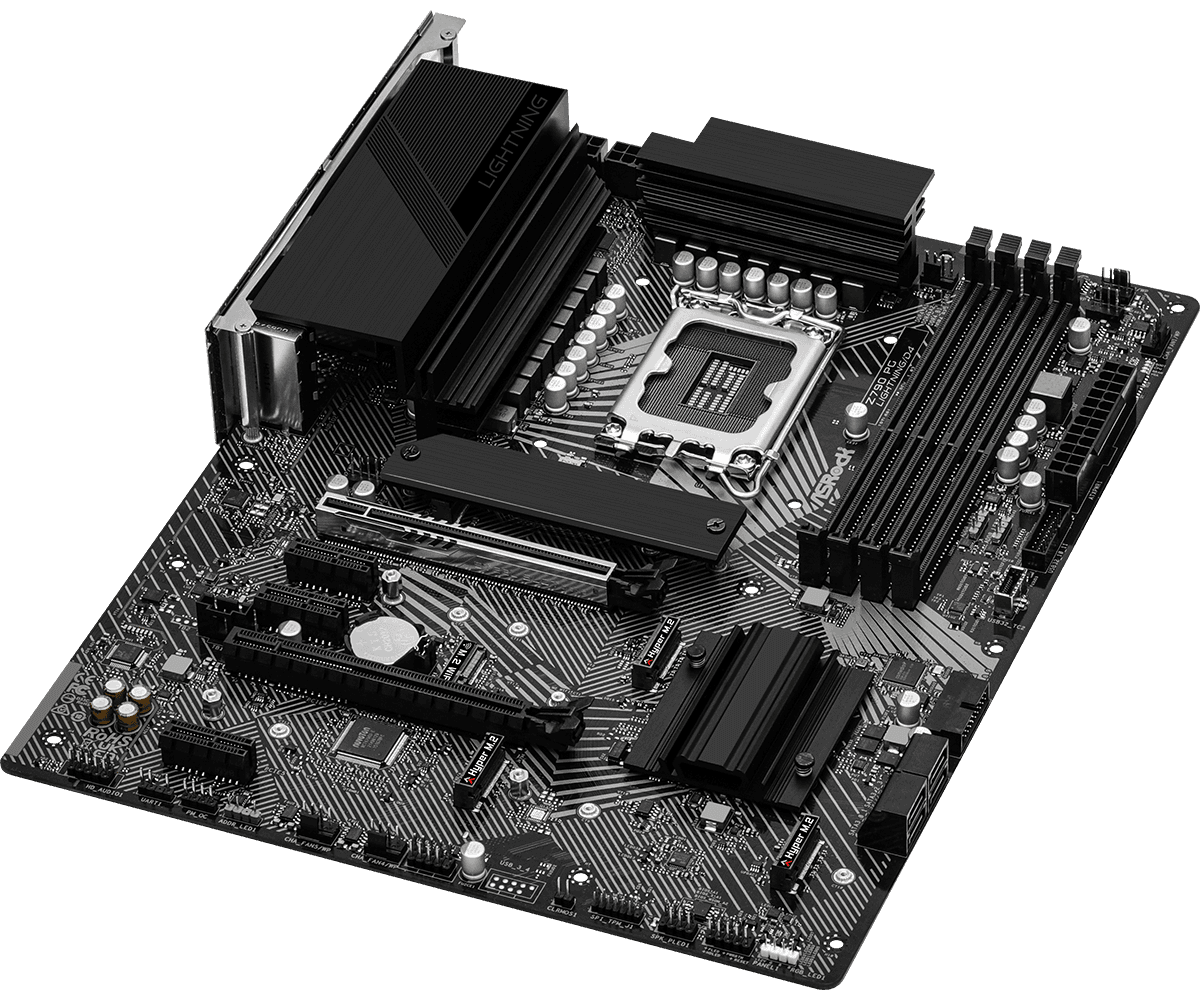 Placa de baza ASRock Z790 PG Lightning D4, Socket 1700, - 3