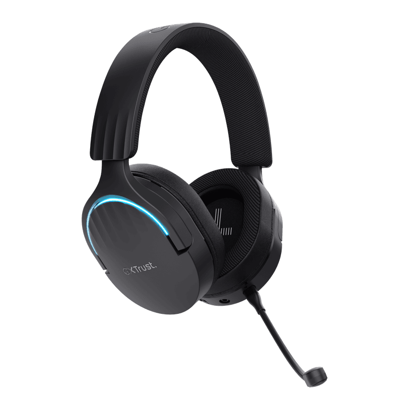 Casti Gaming Head-band TRUST GXT 491 Fayzo, Wireless, Negru - 2