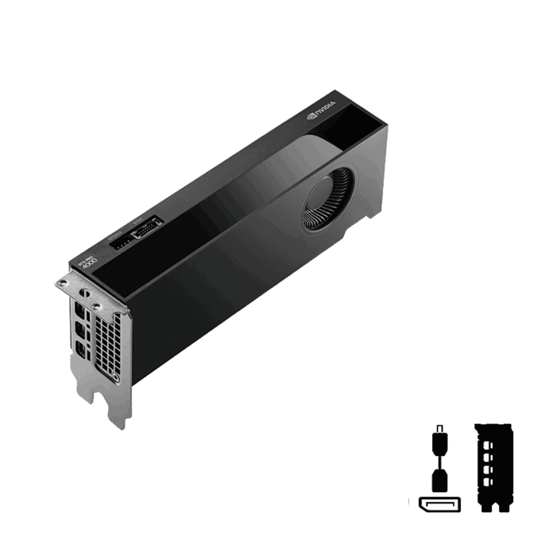 Placa video PNY RTX PRO 4000, 24GB GDDR7, PCI Express