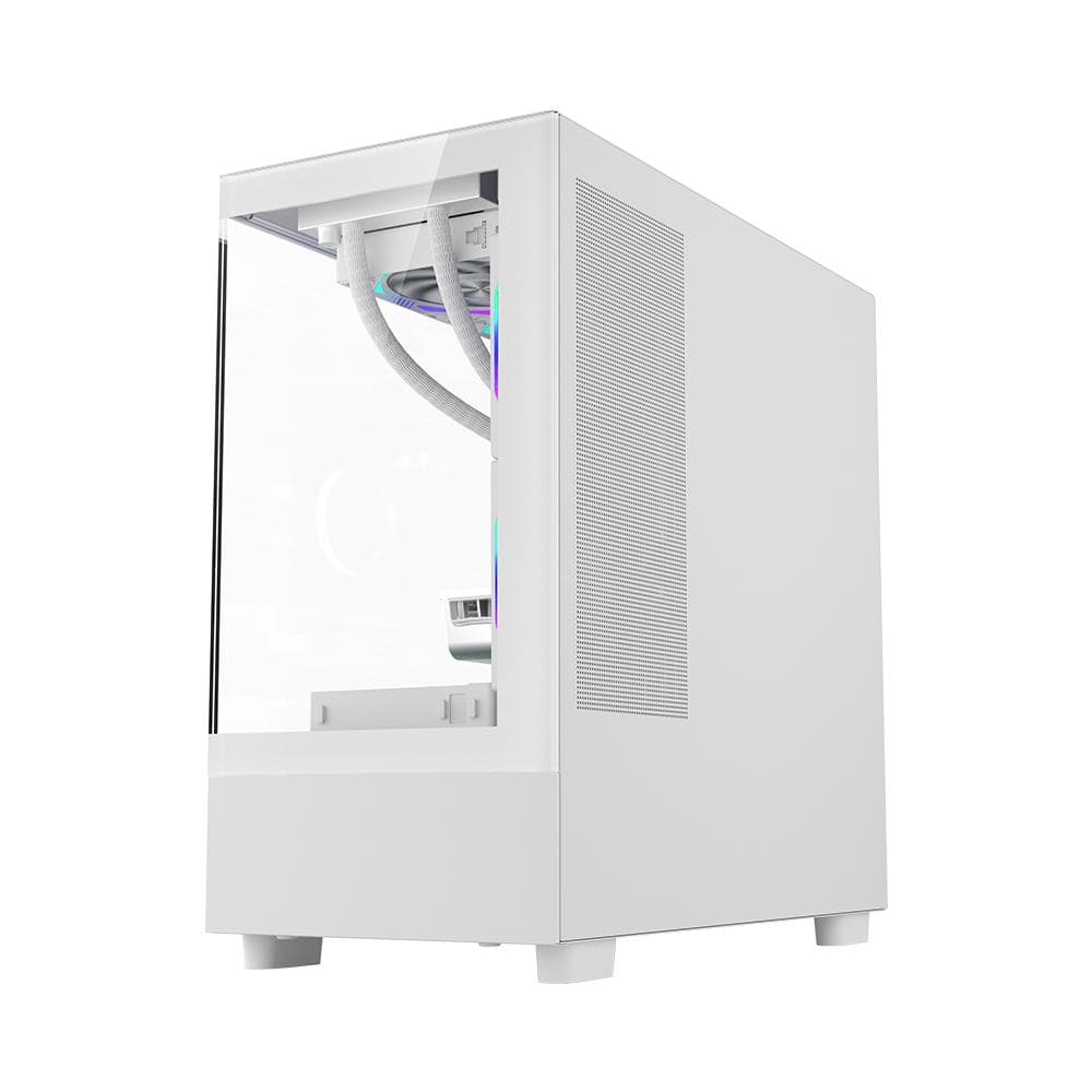 Carcasa 1st PLAYER MI5, RGB, Mid Tower, White - 2
