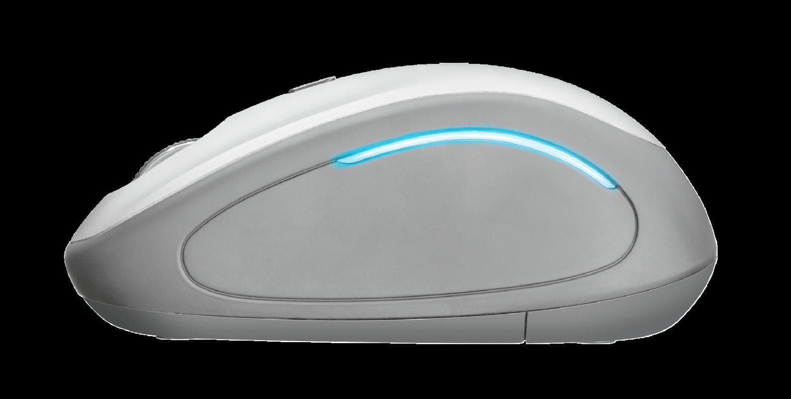 Mouse Trust Yvi FX, Wireless, alb - 3