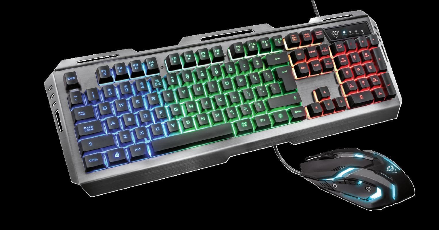 Kit Tastatura + Mouse Trust GXT 845 Tural Gaming, negru - 4