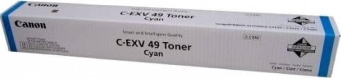 Toner Canon EXV49C, cyan, capacitate 19000 pagini, pentru iR Advance