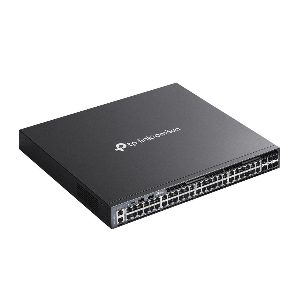 "Omada 48-Port Gigabit Stackable L3 Managed Switch with 6 10GE - 2