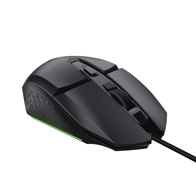 Mouse gaming Wireless Trust GXT 109 Felox, DPI: 1000-6400, negru - 3