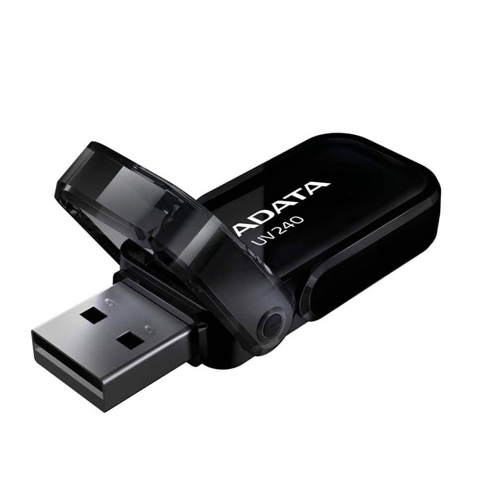 Memorie USB ADATA UV240 64 GB, USB 2.0, Negru