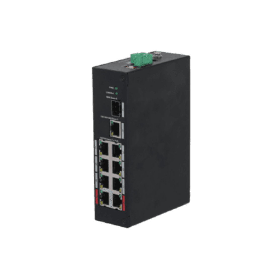 Dahua Switch 8 porturi, POE, PFS3110-8ET-96-V2, Standarde retea: IEEE802.3/IEEE802.3u/IEEE802.3X/IEEE 802.3ab/IEEE802.3z,