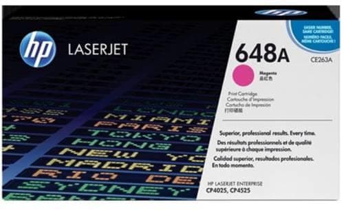 HP CE263A MAGENTA TONER CARTRIDGE , Capacitate 11000 pagini, Compatibilitate