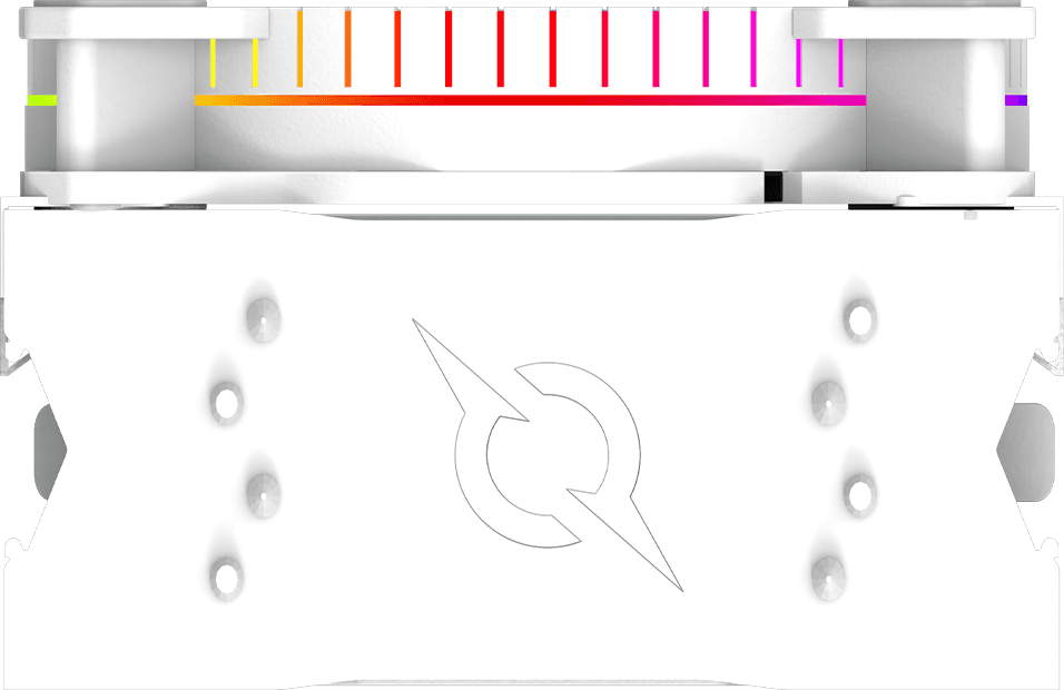 Cooler Procesor AQYRIS URANUS LS ARGB ALB - 8